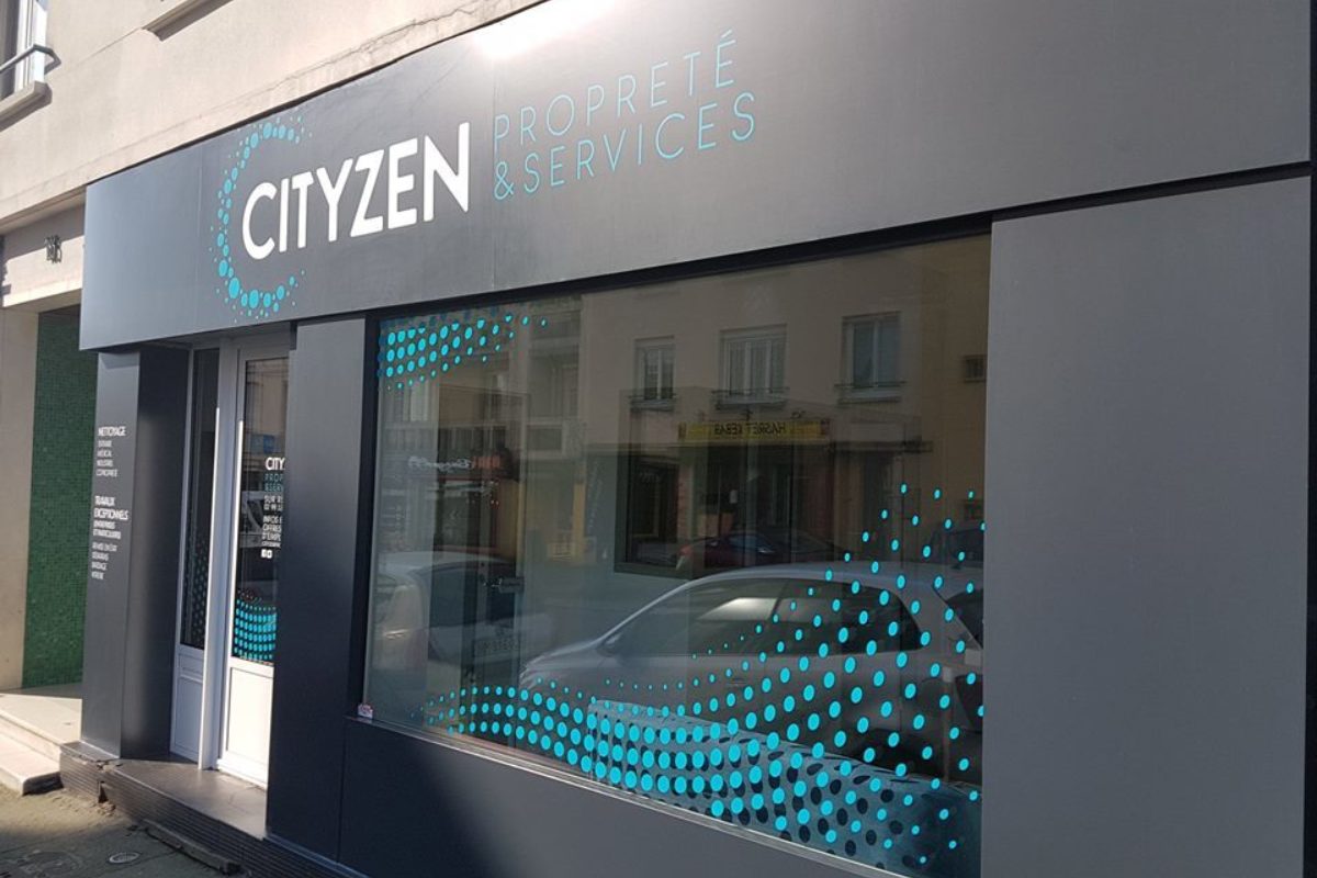 Façade Cityzen Propreté Et Services Entreprise De Nettoyage Rennes