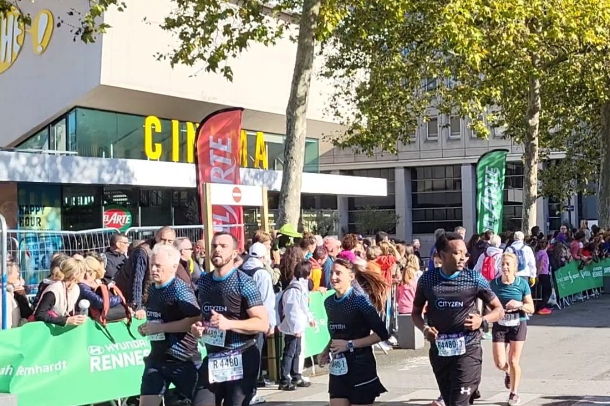 marathon vert relais ouest france 2023 rennes school of business cityzen proprete